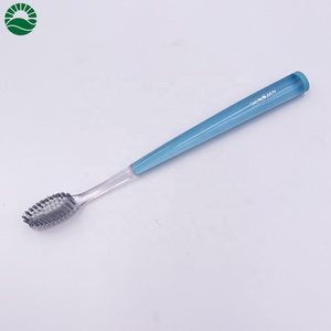 Haute qualité spirale poils transparent adulte brosse à dents en plastique - Product Image 3