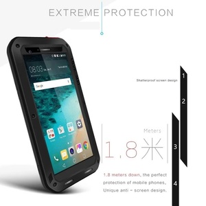 Lovemei aluminio metal Shell Gorilla glass protector resistente cubierta de <span class=keywords><strong>gran</strong></span> alcance para <span class=keywords><strong>LG</strong></span> 3 4 5 6 V10 v20 V30 - Product Image 2