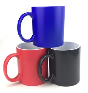 Wonderful gift sublimation printing change color matt surfer ceramic mug