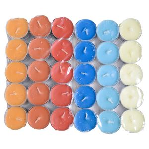 China cera de parafina sin aroma color real velas ligeras del té - Product Image 1