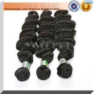 100% peruano de la virgen del pelo humano trama de la mano al por mayor enrollamiento profundo peruano hair extension - Product Image 1
