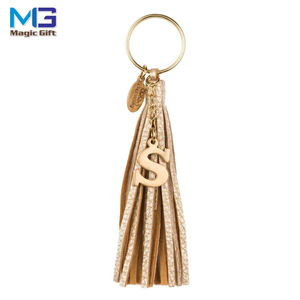 Großhandel beliebte Echt leder Quaste Schlüssel bund - Product Image 5