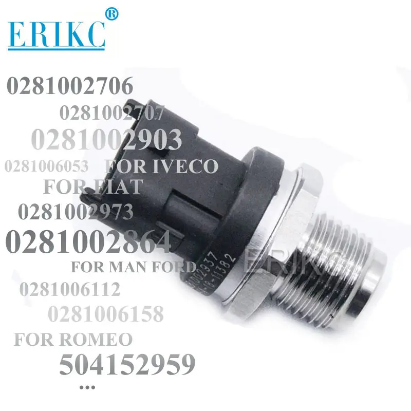 ERIKC 0281002707 0281006158 common Rail MAP Druksensor 0281006112 0281002937