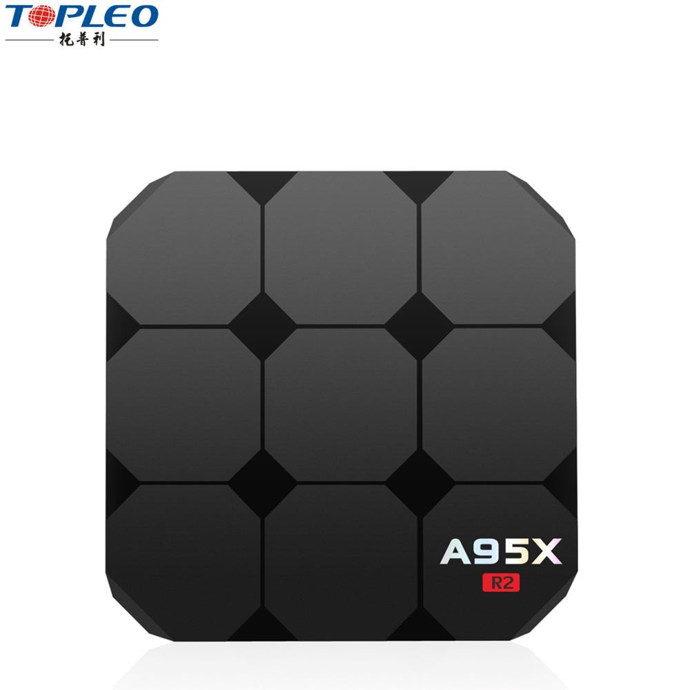 Últimas mayorista android 7.1 smart tv box A95X R2 receptor digital de satélite