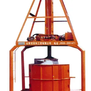 Maschinen für die Herstellung von Beton rohren Länge 80-100cm/Zement rohr maschine zum Verkauf/HF Vertical Extruding Pipe Machine Preis