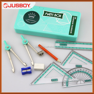 Plastic Geometry Box for Student <strong>Math</strong> Class with Compass &amp; Divider - Product Image 2