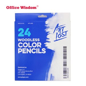 <span class=keywords><strong>Crayon</strong></span> <span class=keywords><strong>de</strong></span> dessin animé <span class=keywords><strong>Manga</strong></span> en plastique, 24 couleurs, professionnel, sans bois, sans bois - Product Image 6