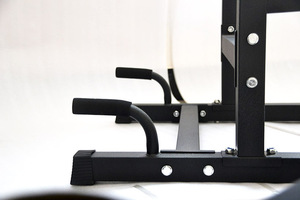Ajustable fitness Multi Estación entrenamiento pull-up <span class=keywords><strong>bar</strong></span> torre de energía DIP Station elevar la rodilla con almohadilla - Product Image 5