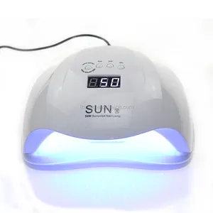 SUN X SUN5 Cộng Với New Item 54 Wát Nghệ Thuật Trắng Ánh Sáng Gel Móng Tay Chữa Ánh Sáng Nail Máy Sấy Led Nail UV Đèn