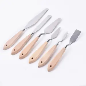 Wholesale Xinbowen Art Supplies Painting Knives Stainless Steel Spatula  Palette Knives For Oil And Gouache Painting From m.