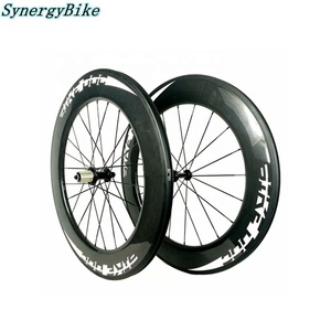 BIKEDC RD88 Powerway R13 mozzo in carbonio ruote 700C <span class=keywords><strong>copertoncino</strong></span> 88MM carbonio <span class=keywords><strong>bici</strong></span> da strada ruote CH FHJ raggi - Product Image 2