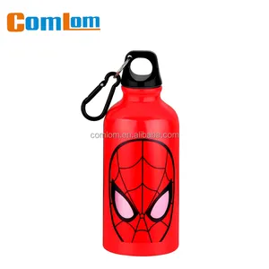 CL1C-GD1-G Comlom 400ml Aluminium Water Bottle Safe For Kids Cylinder-Shaped Water Bottle