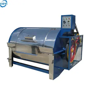 Industrial woolen washer machine sheep wool washing and drying processing machinery