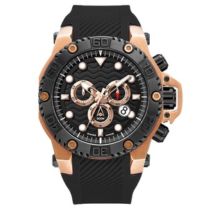 Chronos — montre à Quartz de luxe en acier inoxydable pour hommes, personnalisable avec Logo, chronographe, mode, de sport, bracelet étanche, OEM - Product Image 4