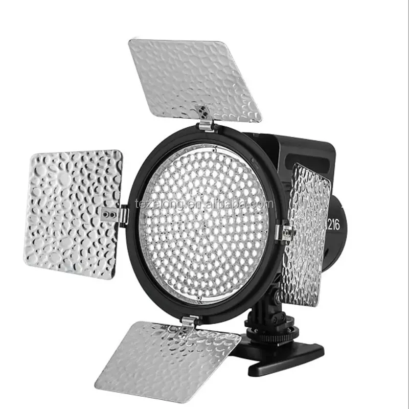 Yongnuo YN216 216 hạt led led video light studio 5500 k cho canon Nikon máy ảnh BI-màu ánh sáng nhiếp ảnh vòng