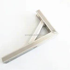 Heavy duty Custom welded aluminum profile wall bracket for air conditioner
