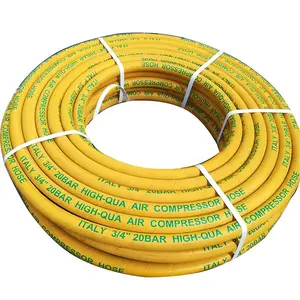 High pressure 20 bar 19mm 25mm 100m flexible rubber hose pipe