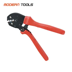 230mm Insulated Terminal Crimping Plier With Ratchet Mechanism