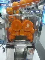 カウンタートップ自動プロフェッショナルオレンジジューサーマシン