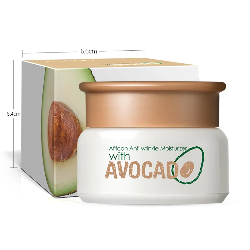 La migliore vendita laikou avocado anti rughe crema idratante 35g di bellezza crema per il viso