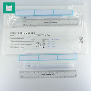Rotulador de piel estéril para uso quirúrgico profesional, pluma de tatuaje con regla, de la mejor calidad - Product Image 4