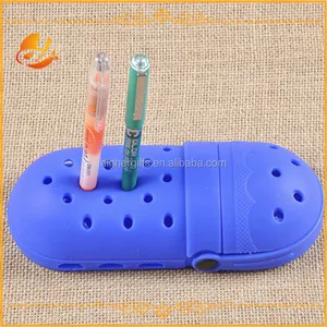 2017 New Shoe Shaped Cute Pencil Pouches Cool Silicone Pencil Holder Cases for School Teenagers