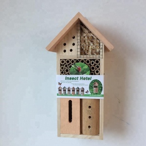 Madera Natural CASA DE ABEJA/polinizador casa <span class=keywords><strong>nido</strong></span> - Product Image 4