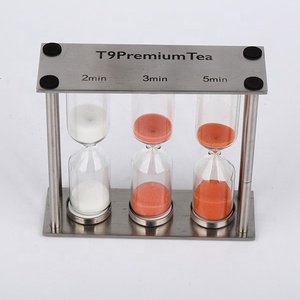 Minuterie de sable en métal, personnalisé 3 4 5 minutes, minuterie de thé 3 en 1, livraison gratuite - Product Image 2
