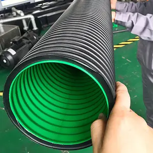 Automatic HDPE Double Wall Corrugated Pipe Production Line
