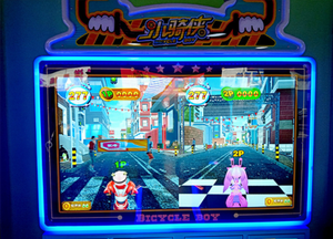 Machine de jeu d'arcade à pièces de monnaie pour Sport d'intérieur, 2 joueurs, vélo, garçon, cadeau, billet d'échange, à vendre - Product Image 4