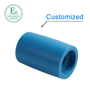 OEM di plastica di ingegneria stampato ad iniezione cespuglio parti in plastica su misura flangia nylon boccola