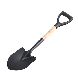 Wooden handle garden spade shovel Steel Shovel from Guangzhou supplier