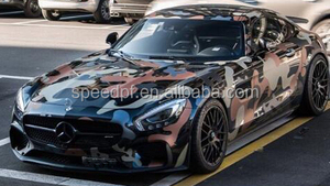 Nouvel arrivage de tissu de camouflage rouge auto-adhésif en pvc, enveloppe de vinyle de camouflage de voiture - Product Image 6