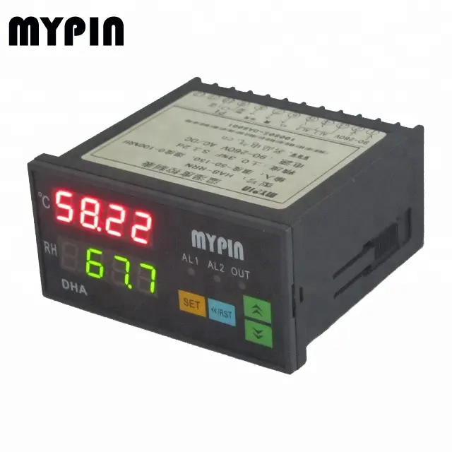 Mypin เครื่องวัดอุณหภูมิและความชื้นแบบมัลติฟังก์ชั่น,HA Series สำหรับแผงควบคุมไข่