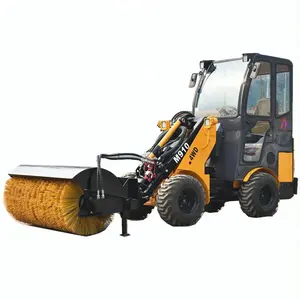 Mini tractor 3 point hitch snow sweeper