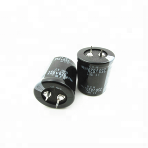 Condensateur Nichicon 820uF 250V 105°C Snap-in - Pour Alimentation, Ampli, électronique