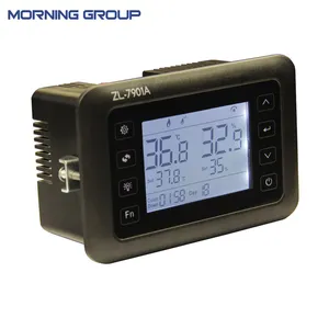 7901A Intelligente Pid Temperatuur Vochtigheid Controller Lcd Display Multifunctionele Automatische Ei Incubator Controller Met Sensoren