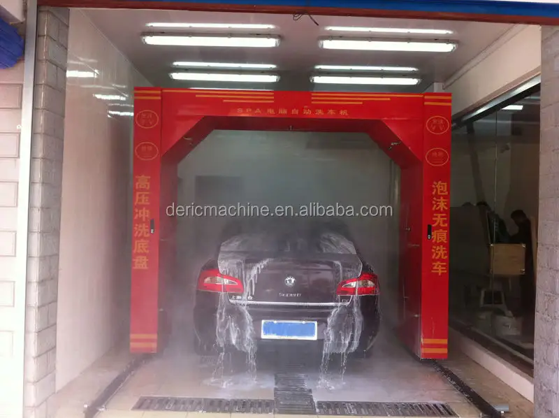 Automatic Car Washing with Lower Cost