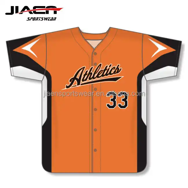 Source economical sublimated baseball jersey template vector art