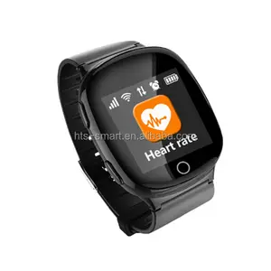 Montre connectée avec GPS pour adultes, avec alarme SOS, contrôle à distance, carte sim, moniteur de fréquence cardiaque