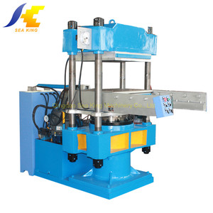 Cao công suất cao su sàn gạch lưu hóa báo chí với khuôn tự động kéo đẩy - Product Image 1