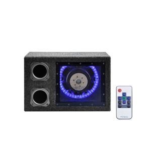 DIBEISI OEM/ODM vente en gros (jamais au détail) 12 pouces Subwoofer haut-parleur voiture Woofer avec télécommande amplificateur et led - Product Image 4