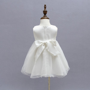 Bébé Fille Sans Manches En Tricot Dentelle Baptême Baptême <span class=keywords><strong>Tutu</strong></span> <span class=keywords><strong>Robe</strong></span> En Maille - Product Image 5