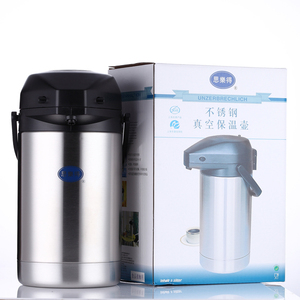 หม้อเก็บอุณหภูมิเครื่องดื่ม Carafe สแตนเลส3L <span class=keywords><strong>Airpot</strong></span> - Product Image 6
