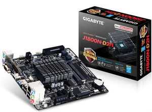 Mini-ITX Bo Mạch Chủ Celeron DUAL-CORE 2.41GHz J1800 CPU GIGABYTE GA-J1800N-D2H ,VGA Và HMDI, Replce GA-C1007UN,GA-C1037UN-EU - Product Image 4
