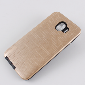 Caliente nueva tela cepillada <span class=keywords><strong>2</strong></span> en 1 funda de teléfono móvil para Samsung J4 2018 - Product Image 4