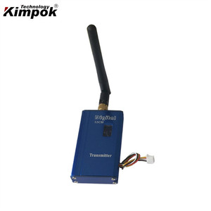 קישור וידאו FPV 10 ק""מ LOS 2.4Ghz משדר וידאו אלחוטי משדר ומקלט לטווח ארוך 1000mW RF הספק