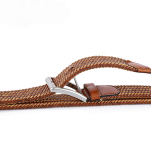 Cintura intrecciata fatta a mano con cintura <span class=keywords><strong>in</strong></span> <span class=keywords><strong>pelle</strong></span> da uomo di nuovo arrivo - Product Image 5