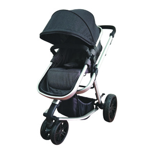 Poussette 2 <span class=keywords><strong>en</strong></span> <span class=keywords><strong>1</strong></span> pour bébé, pliable, chariot de bébé, <span class=keywords><strong>tricycle</strong></span> à <span class=keywords><strong>3</strong></span> roues - Product Image 4