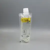 Reusable Stand Up Plastic Custom Liquid Fruit Juice Pouch